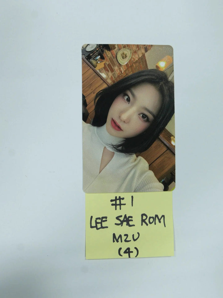 Fromis_9 "Midnight Guest" - M2U Luckydraw Photocard Round 2 - HALLYUSUPERSTORE