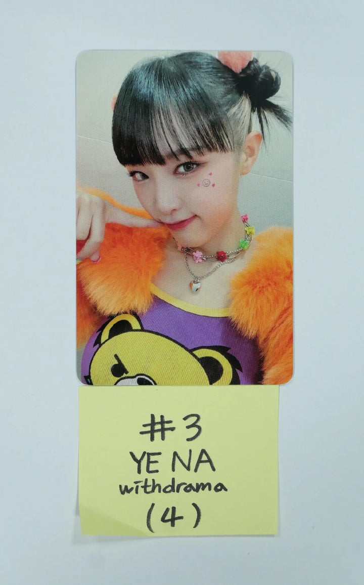 YENA "ˣ‿ˣ (SMiLEY)" - Withdrama Fansign Event Photocard - HALLYUSUPERSTORE