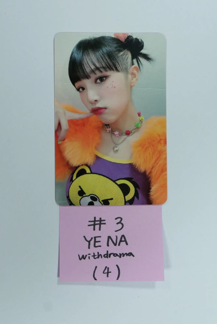 YENA "ˣ‿ˣ (SMiLEY)" - Withdrama Offline Fansign Event Photocard - HALLYUSUPERSTORE