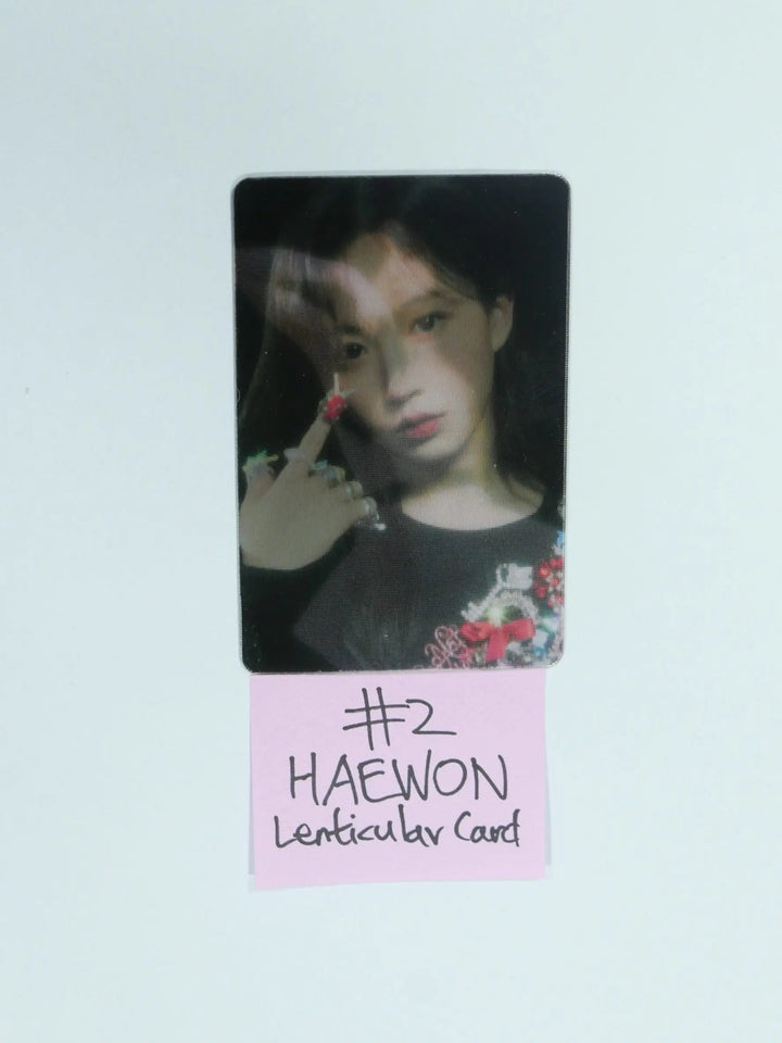 NMIXX 'AD MARE' 1st Single - Limited Edition Official Photocard, ID Photo, Lenticular Photocard - HALLYUSUPERSTORE