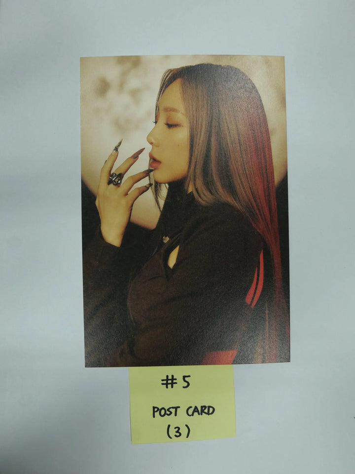 Taeyeon 'INVU' The 3rd Album - Official Photocard, Postcard, Folded Poster - HALLYUSUPERSTORE