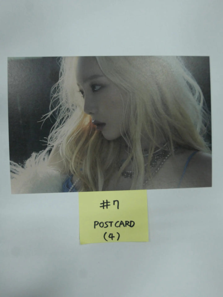 Taeyeon 'INVU' The 3rd Album - Official Photocard, Postcard, Folded Poster - HALLYUSUPERSTORE