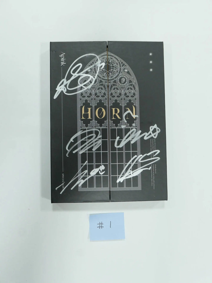 Apink 'HORN' - Hand Autographed(Signed) Promo Album - HALLYUSUPERSTORE