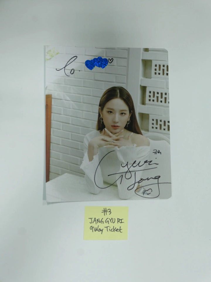 Fromis_9 '9 Way Ticket' - A Cut Page From Fansign Event Album Photo - HALLYUSUPERSTORE