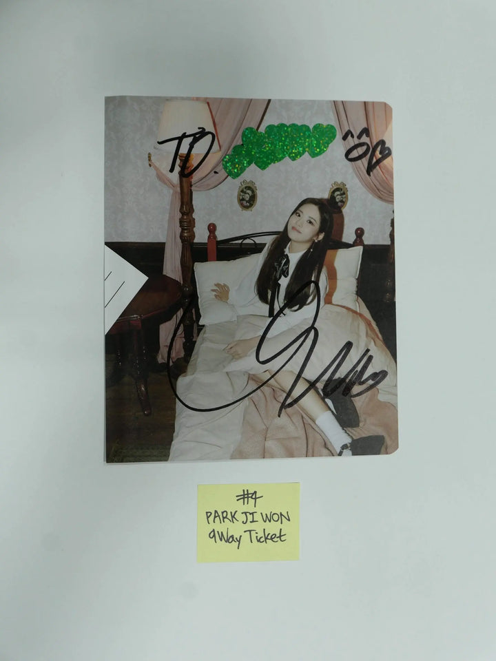 Fromis_9 '9 Way Ticket' - A Cut Page From Fansign Event Album Photo - HALLYUSUPERSTORE