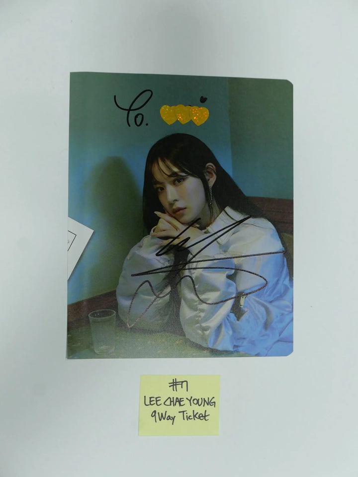 Fromis_9 '9 Way Ticket' - A Cut Page From Fansign Event Album Photo - HALLYUSUPERSTORE