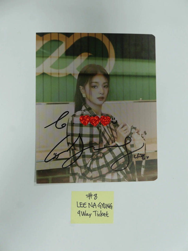 Fromis_9 '9 Way Ticket' - A Cut Page From Fansign Event Album Photo - HALLYUSUPERSTORE