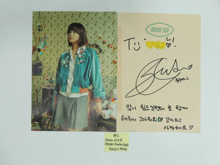 Billlie 'Ring X Ring' - A Cut Page From Fansign Event Album Photo - HALLYUSUPERSTORE