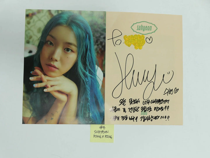 Billlie 'Ring X Ring' - A Cut Page From Fansign Event Album Photo - HALLYUSUPERSTORE