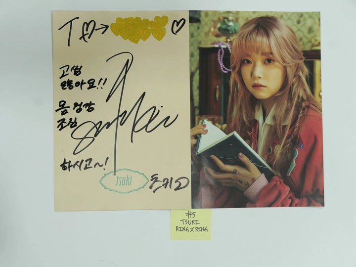 Billlie 'Ring X Ring' - A Cut Page From Fansign Event Album Photo - HALLYUSUPERSTORE