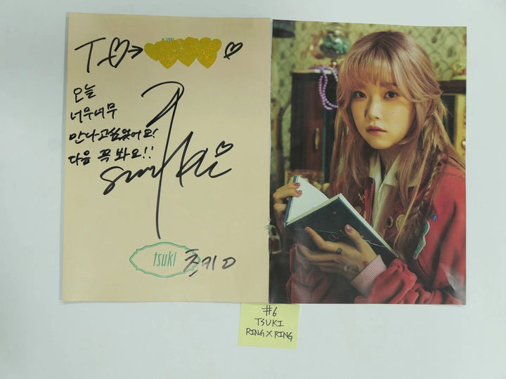 Billlie 'Ring X Ring' - A Cut Page From Fansign Event Album Photo - HALLYUSUPERSTORE