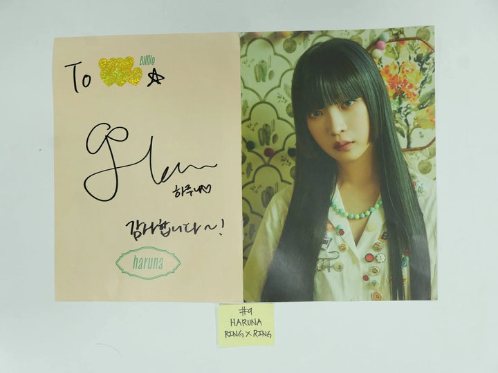 Billlie 'Ring X Ring' - A Cut Page From Fansign Event Album Photo - HALLYUSUPERSTORE