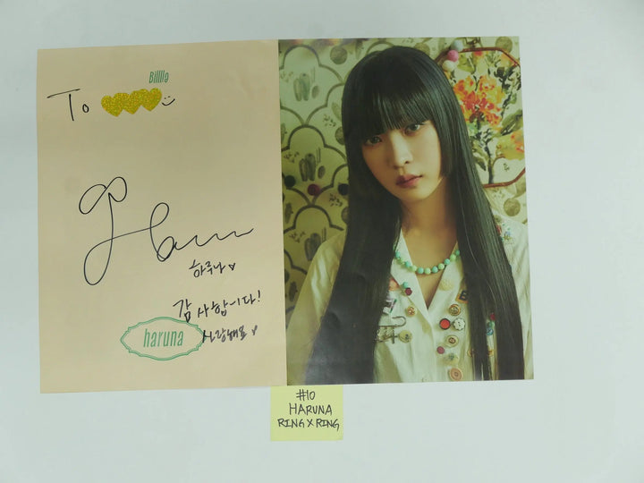 Billlie 'Ring X Ring' - A Cut Page From Fansign Event Album Photo - HALLYUSUPERSTORE