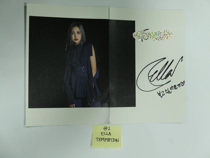 PIXY 'Fairyforest : Temptation' - A Cut Page From Fansign Event Album Photo - HALLYUSUPERSTORE