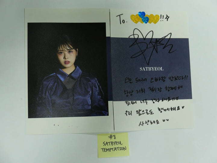 PIXY 'Fairyforest : Temptation' - A Cut Page From Fansign Event Album Photo - HALLYUSUPERSTORE