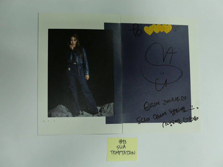 PIXY 'Fairyforest : Temptation' - A Cut Page From Fansign Event Album Photo - HALLYUSUPERSTORE