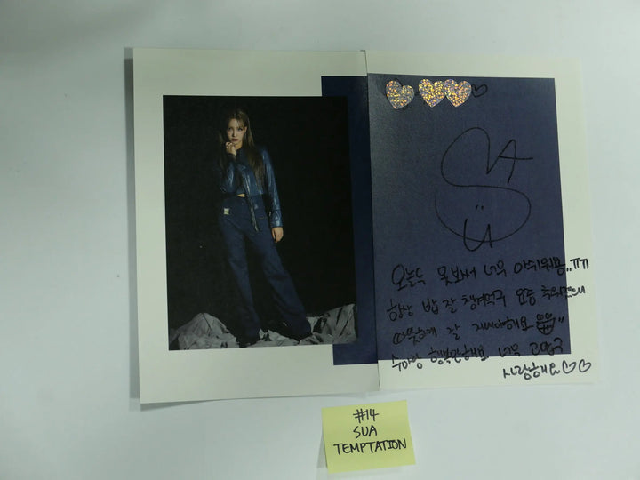 PIXY 'Fairyforest : Temptation' - A Cut Page From Fansign Event Album Photo - HALLYUSUPERSTORE