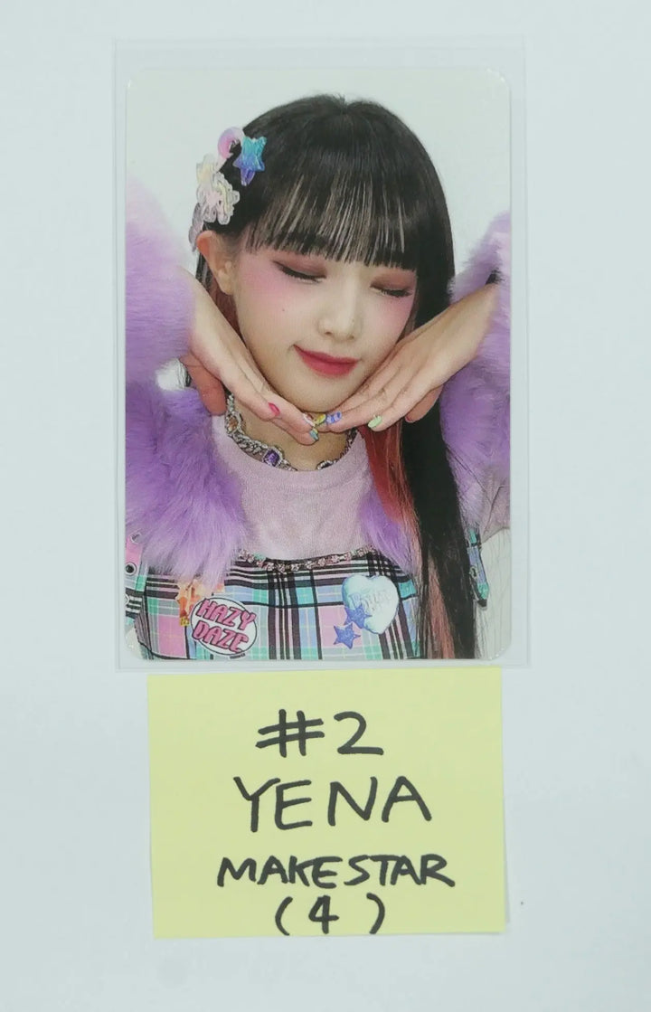 YENA "ˣ‿ˣ (SMiLEY)" - MakeStar Fansign Event Photocard - HALLYUSUPERSTORE