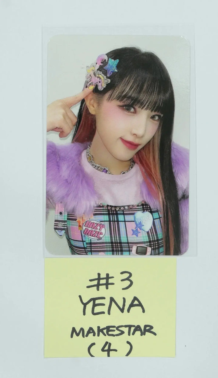 YENA "ˣ‿ˣ (SMiLEY)" - MakeStar Fansign Event Photocard - HALLYUSUPERSTORE