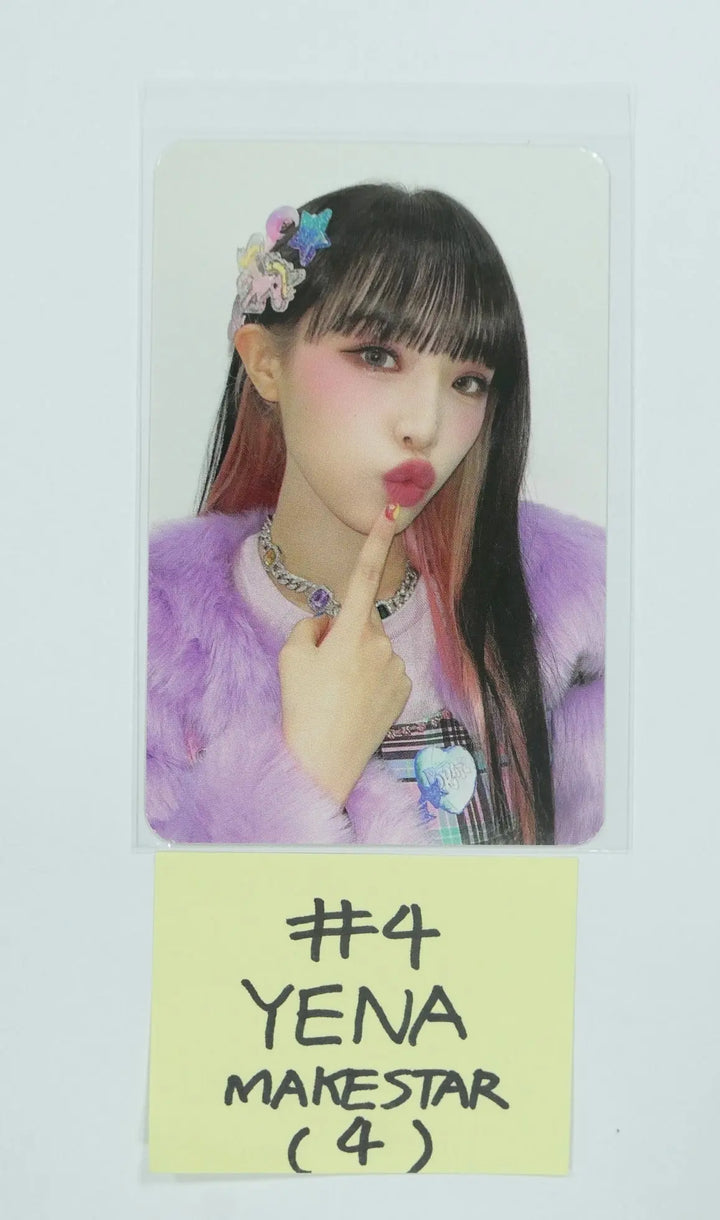 YENA "ˣ‿ˣ (SMiLEY)" - MakeStar Fansign Event Photocard - HALLYUSUPERSTORE