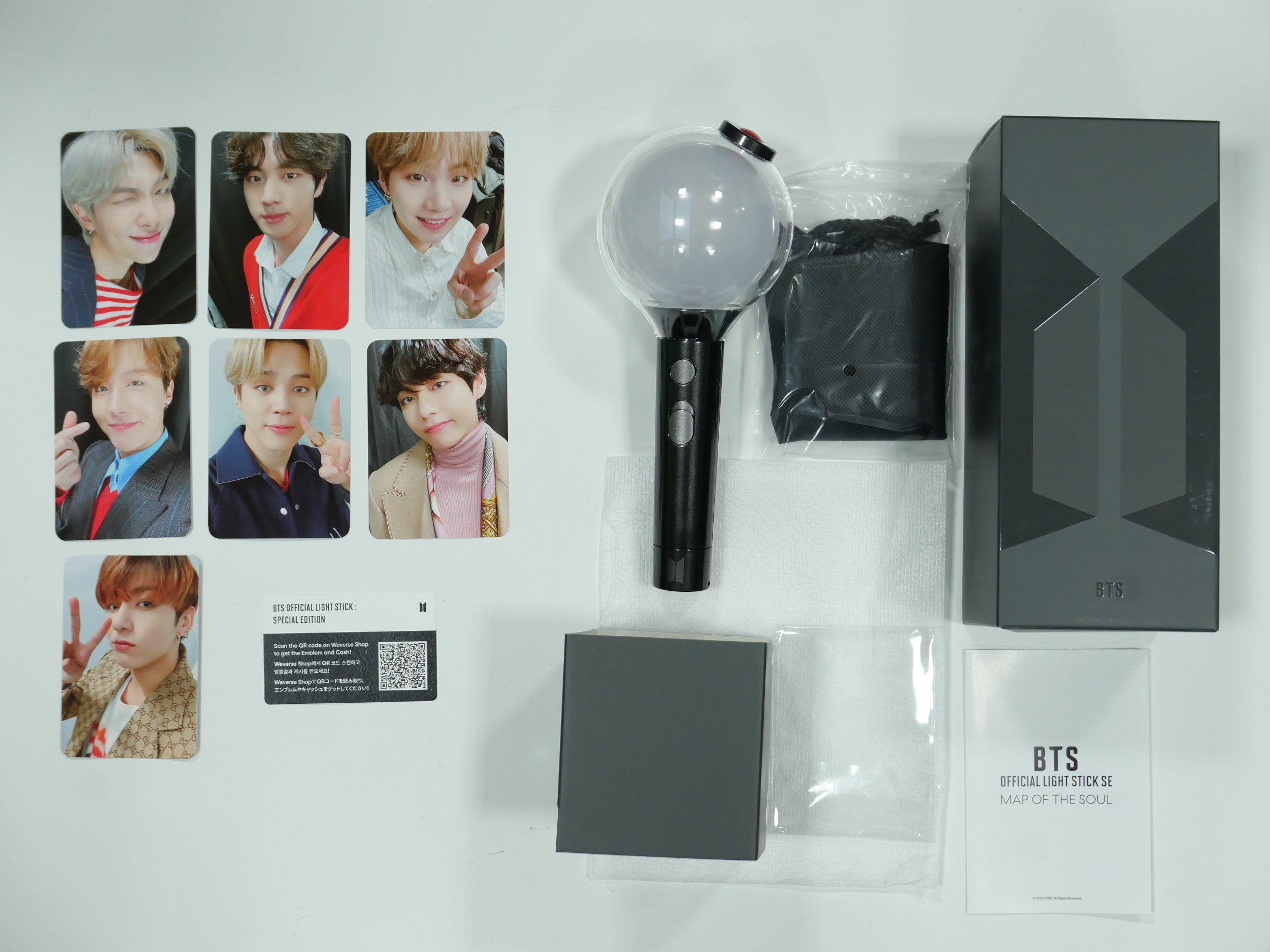 BTS OFFICIAL LIGHT STICK VER.2 OFFICIAL MD ARMY BOMB