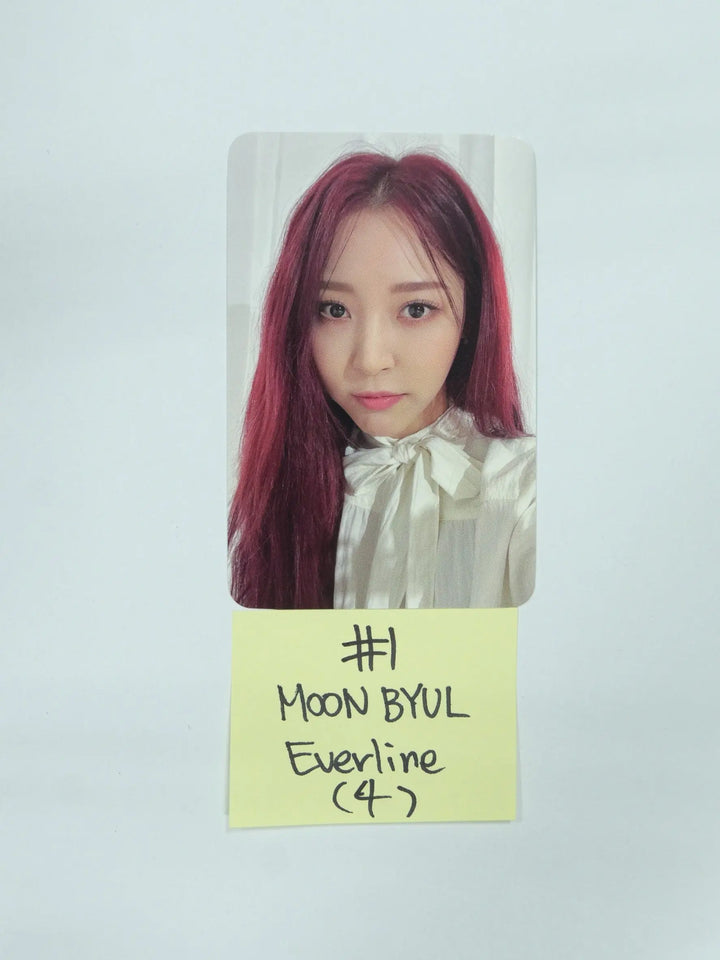 Moon Byul (Of Mamamoo) "6equence" - Everline Gift Draw Event Photocard - HALLYUSUPERSTORE