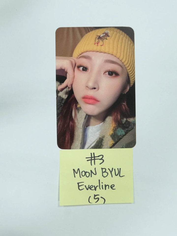 Moon Byul (Of Mamamoo) "6equence" - Everline Gift Draw Event Photocard - HALLYUSUPERSTORE