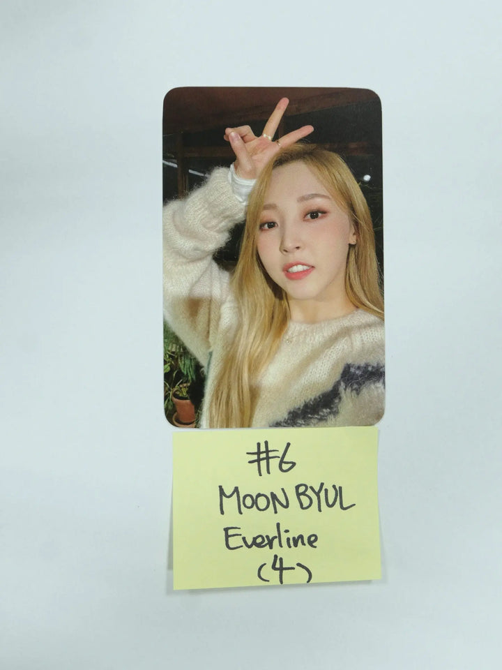 Moon Byul (Of Mamamoo) "6equence" - Everline Gift Draw Event Photocard - HALLYUSUPERSTORE