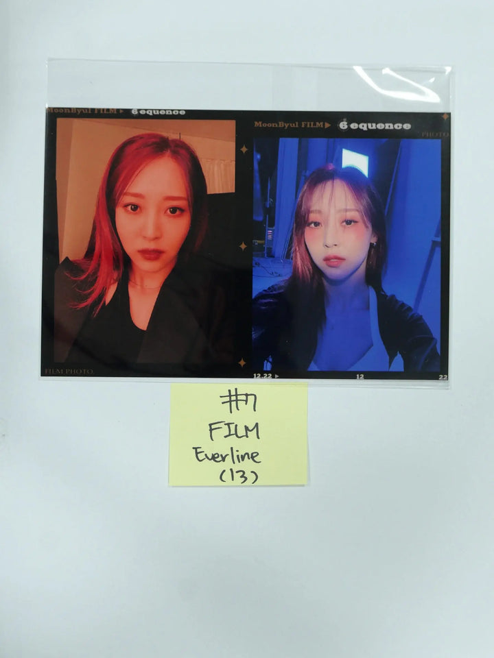 Moon Byul (Of Mamamoo) "6equence" - Everline Gift Draw Event Photocard - HALLYUSUPERSTORE
