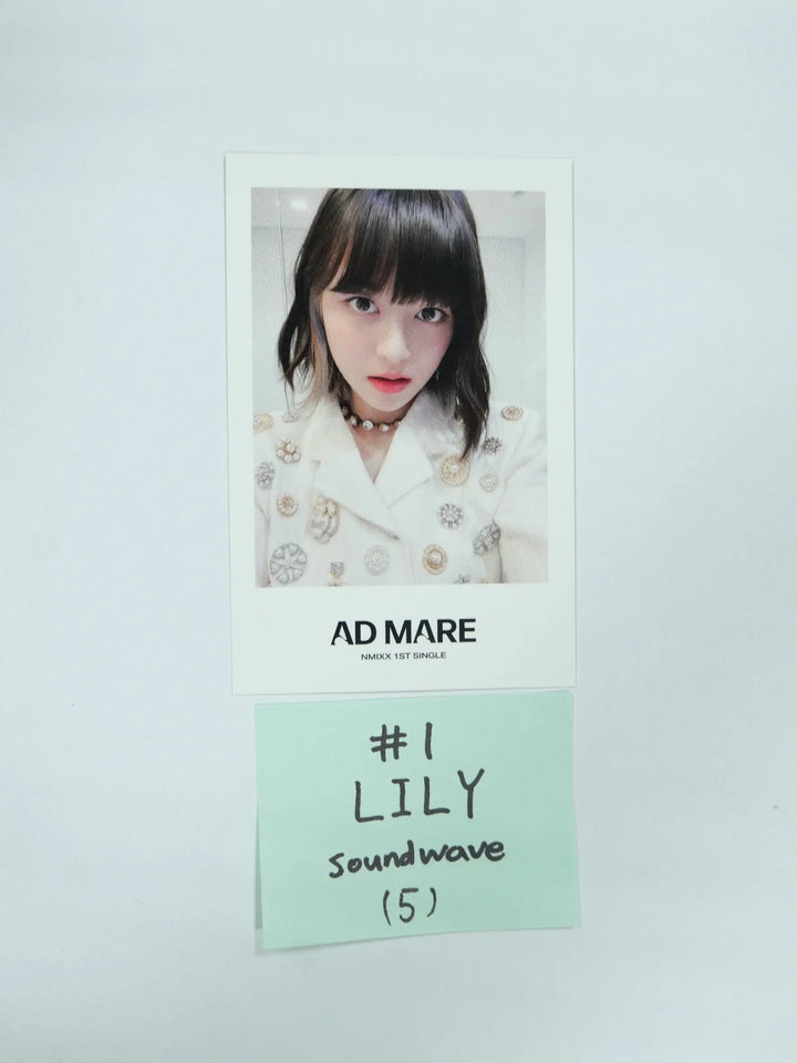 NMIXX 'AD MARE' 1st Single - Soundwave Luckydraw PVC Photocard Round 2 - HALLYUSUPERSTORE