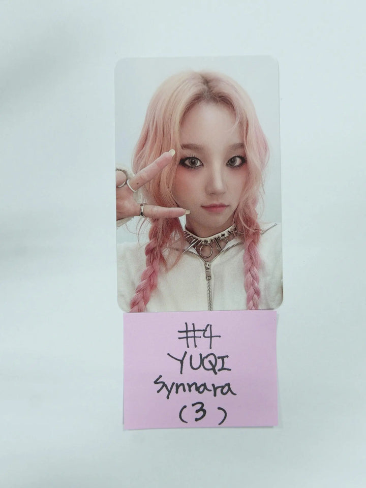 (g) I-DLE "I NEVER DIE" - Synnara Pre-Order Benefit Photocard - HALLYUSUPERSTORE
