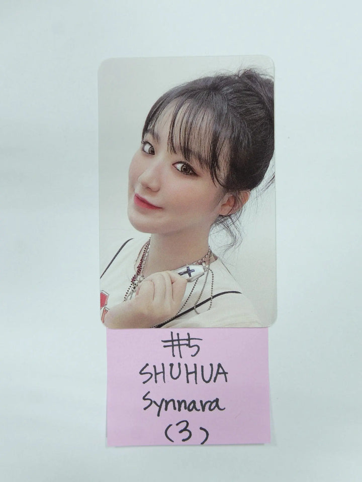 (g) I-DLE "I NEVER DIE" - Synnara Pre-Order Benefit Photocard - HALLYUSUPERSTORE