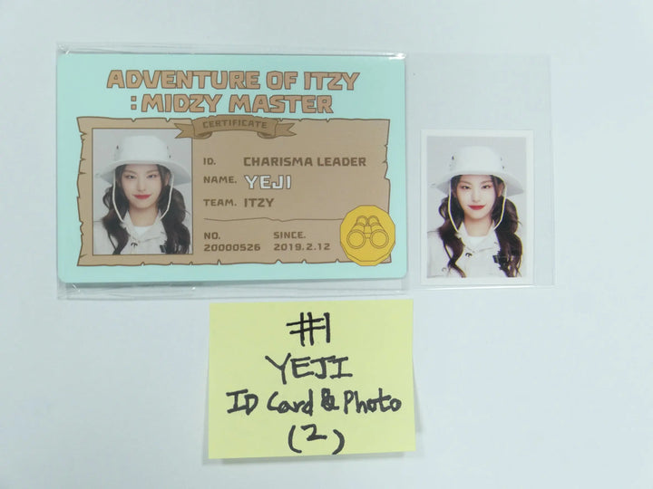ITZY 'ITZY, MIDZY, Let's Fly!' The 1st Fan Meeting - Withdrama Event ID Card & ID Photo - HALLYUSUPERSTORE