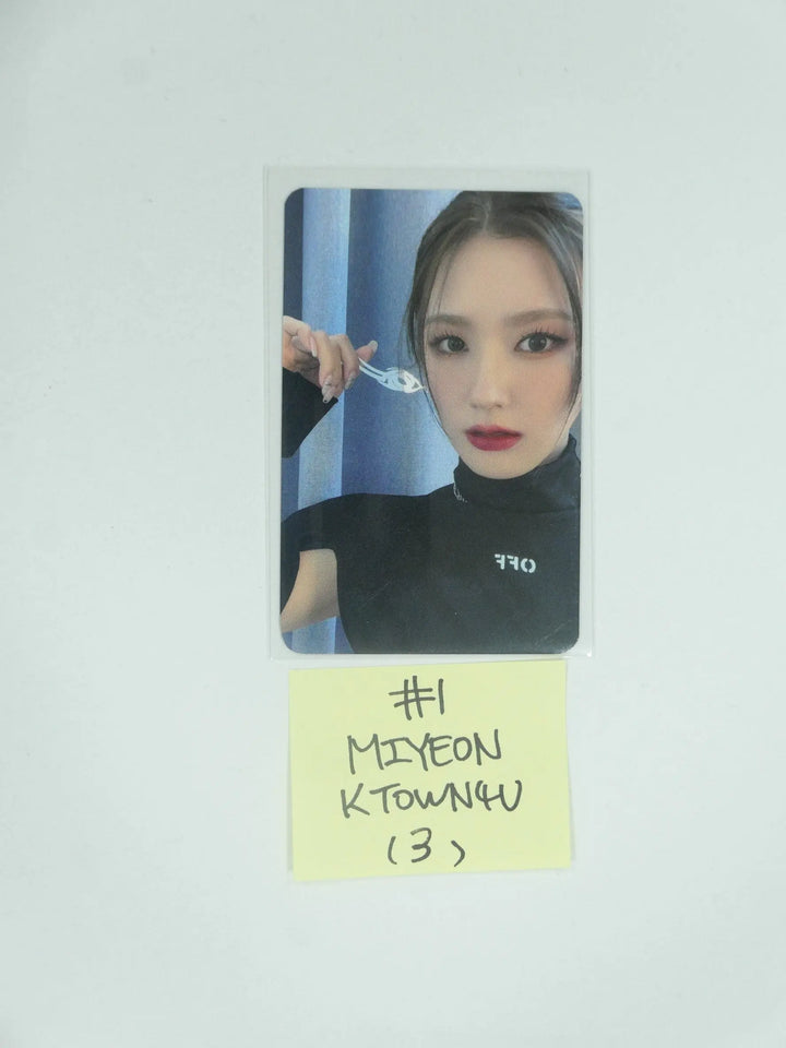 (g) I-DLE "I NEVER DIE" - Ktown4U Luckydraw Event Photocard - HALLYUSUPERSTORE