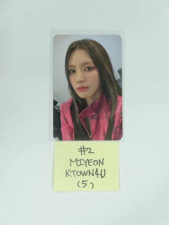 (g) I-DLE "I NEVER DIE" - Ktown4U Luckydraw Event Photocard - HALLYUSUPERSTORE