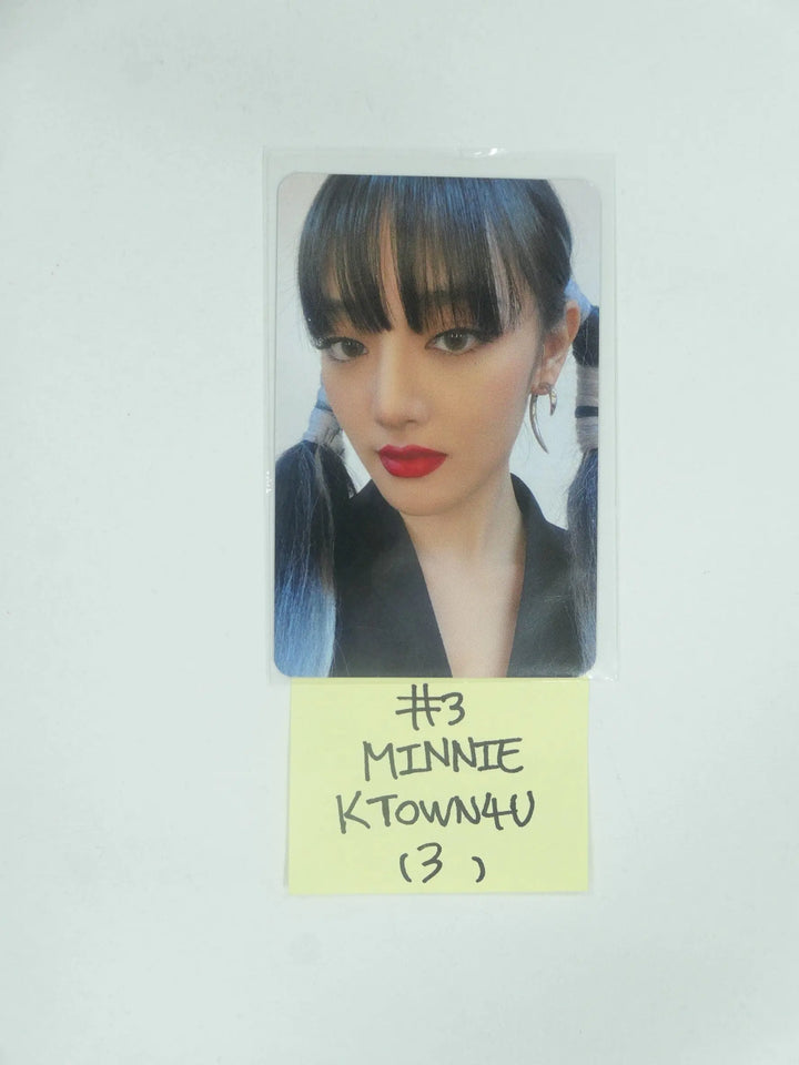 (g) I-DLE "I NEVER DIE" - Ktown4U Luckydraw Event Photocard - HALLYUSUPERSTORE