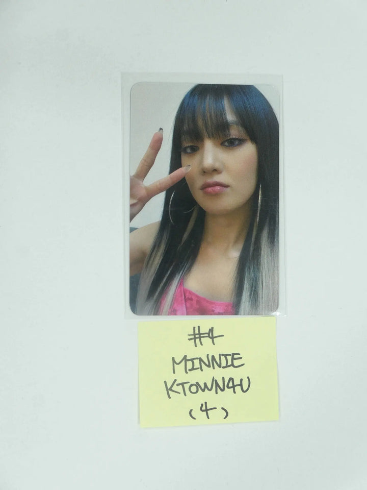 (g) I-DLE "I NEVER DIE" - Ktown4U Luckydraw Event Photocard - HALLYUSUPERSTORE
