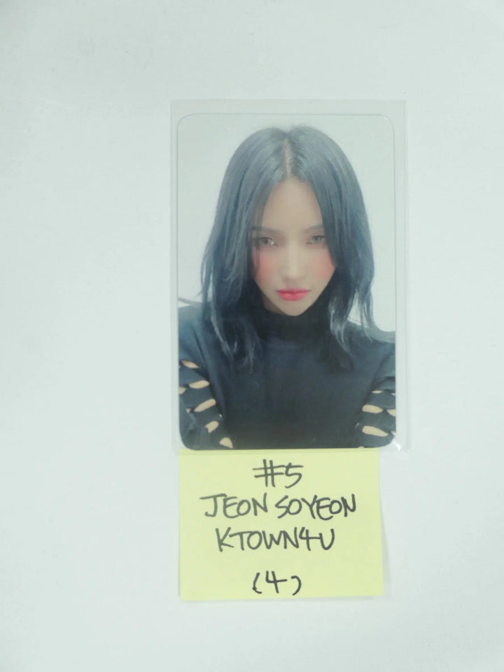 (g) I-DLE "I NEVER DIE" - Ktown4U Luckydraw Event Photocard - HALLYUSUPERSTORE