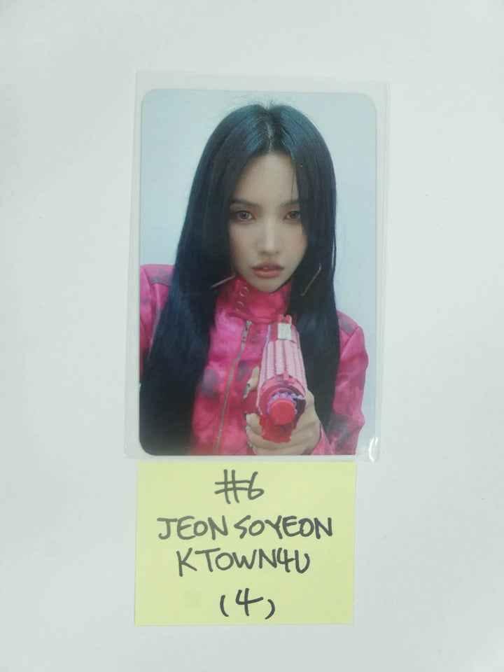 (g) I-DLE "I NEVER DIE" - Ktown4U Luckydraw Event Photocard - HALLYUSUPERSTORE