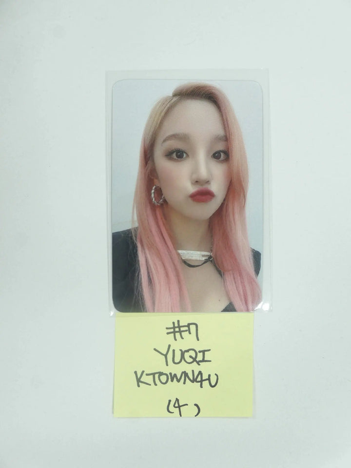(g) I-DLE "I NEVER DIE" - Ktown4U Luckydraw Event Photocard - HALLYUSUPERSTORE