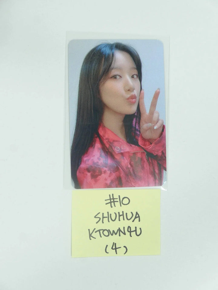 (g) I-DLE "I NEVER DIE" - Ktown4U Luckydraw Event Photocard - HALLYUSUPERSTORE