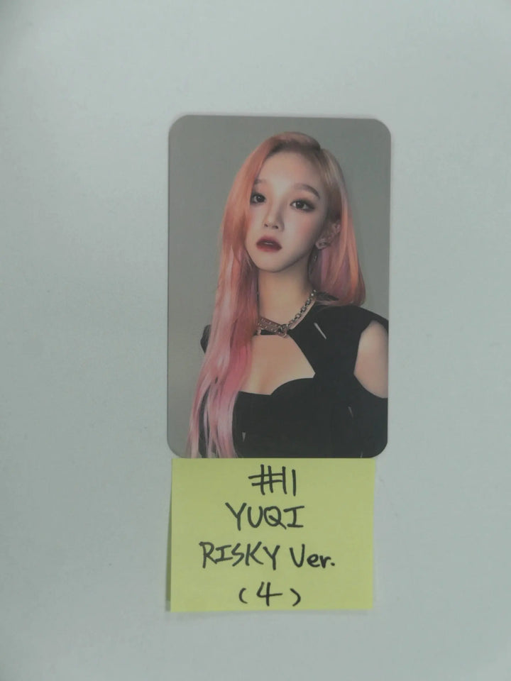 (g) I-DLE "I NEVER DIE" - Official Photocard (Restocked 3/18) - HALLYUSUPERSTORE
