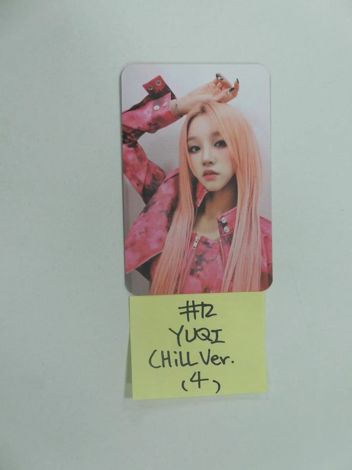 (g) I-DLE "I NEVER DIE" - Official Photocard (Restocked 3/18) - HALLYUSUPERSTORE