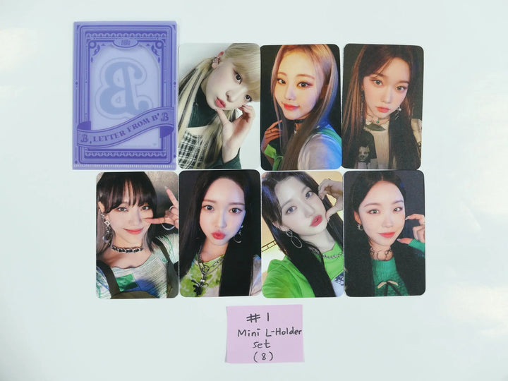 Billlie 'the collective soul and unconscious: chapter one' - Whos Fan Cafe Mini L-Holder Set(7EA), Photo Set(9EA) - HALLYUSUPERSTORE