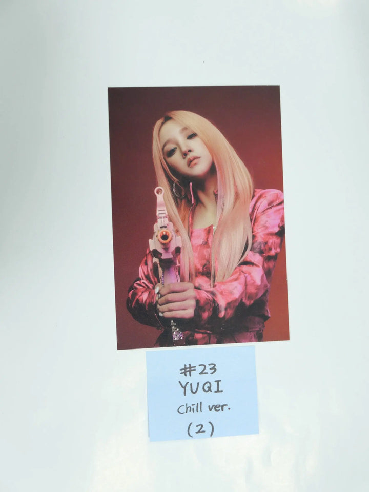 (g) I-DLE "I NEVER DIE" - Official Photo Evidence (Restocked 3-18) - HALLYUSUPERSTORE