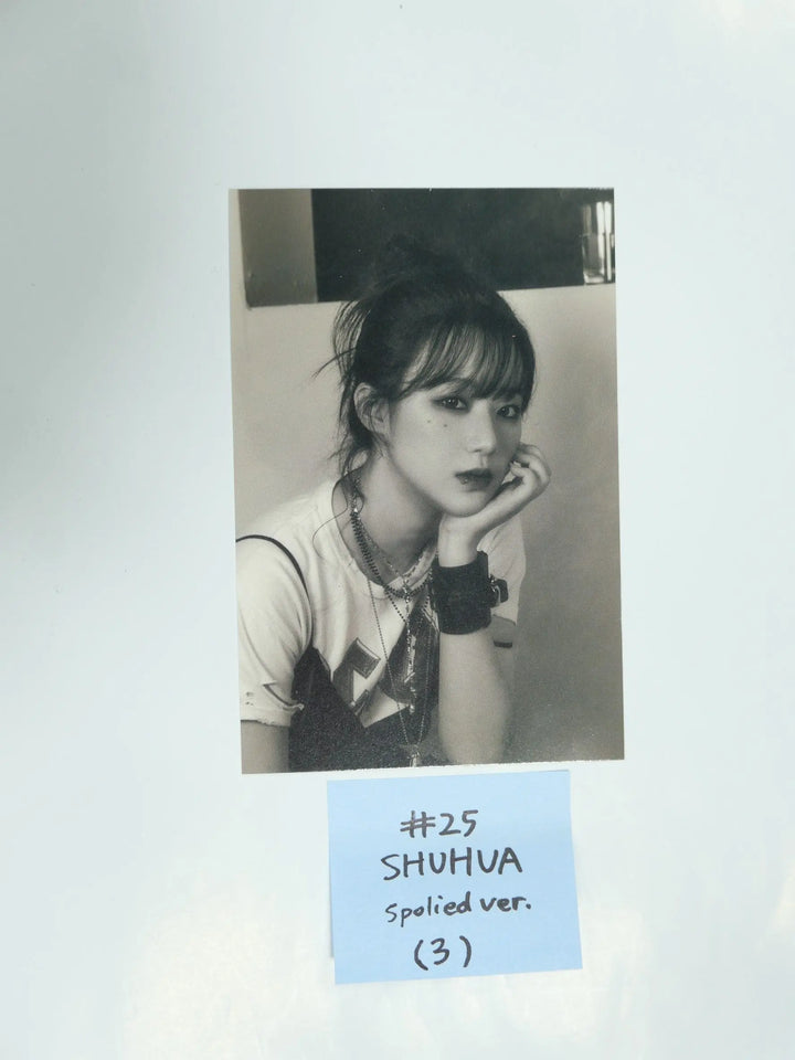(g) I-DLE "I NEVER DIE" - Official Photo Evidence (Restocked 3-18) - HALLYUSUPERSTORE