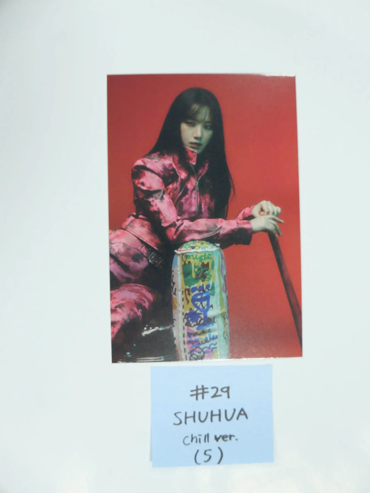 (g) I-DLE "I NEVER DIE" - Official Photo Evidence (Restocked 3-18) - HALLYUSUPERSTORE