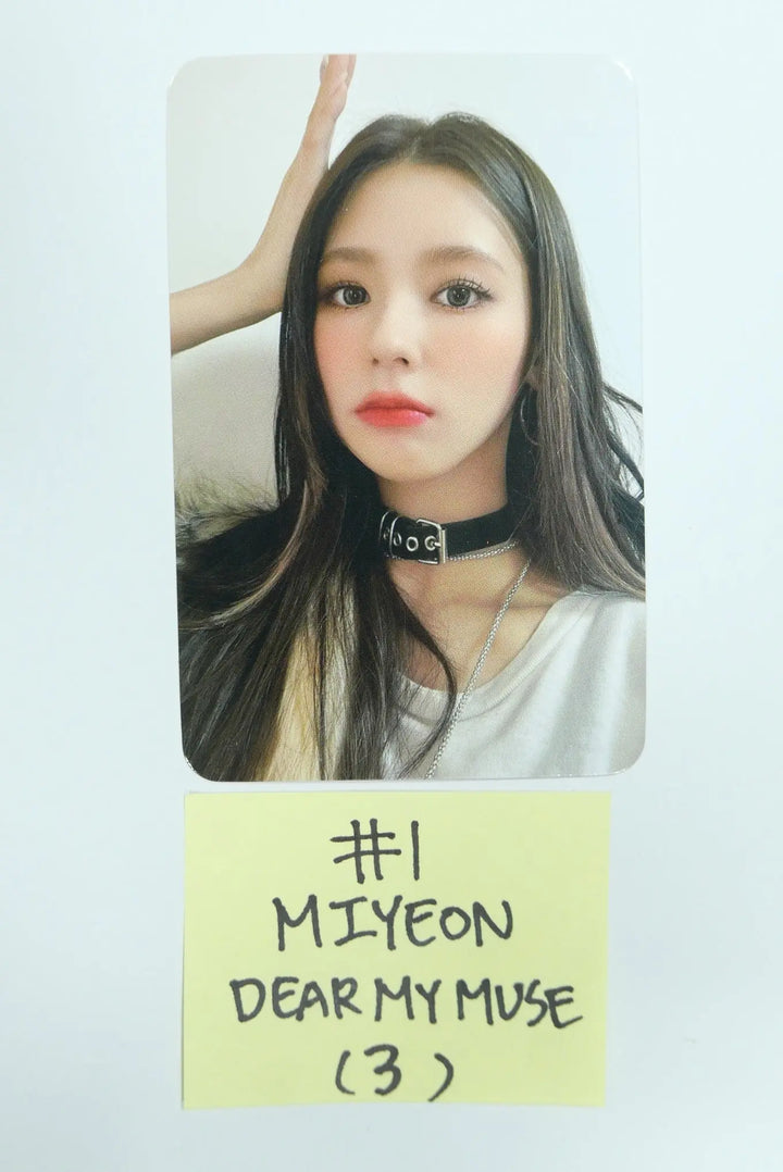 (g) I-DLE "I NEVER DIE" - DearMyMuse Pre-Order Benefit Photocard - HALLYUSUPERSTORE