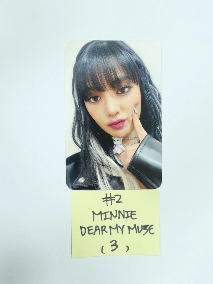 (g) I-DLE "I NEVER DIE" - DearMyMuse Pre-Order Benefit Photocard - HALLYUSUPERSTORE