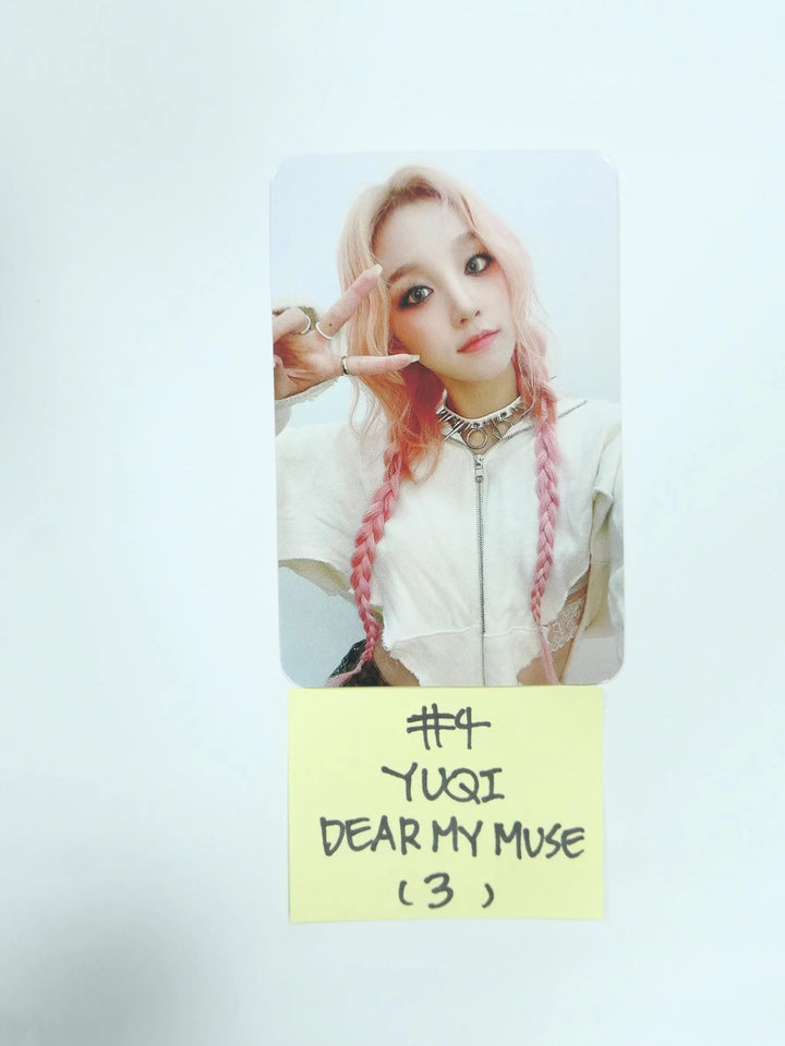 (g) I-DLE "I NEVER DIE" - DearMyMuse Pre-Order Benefit Photocard - HALLYUSUPERSTORE